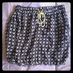 Top Shop Drawstring Skirt w/ pockets